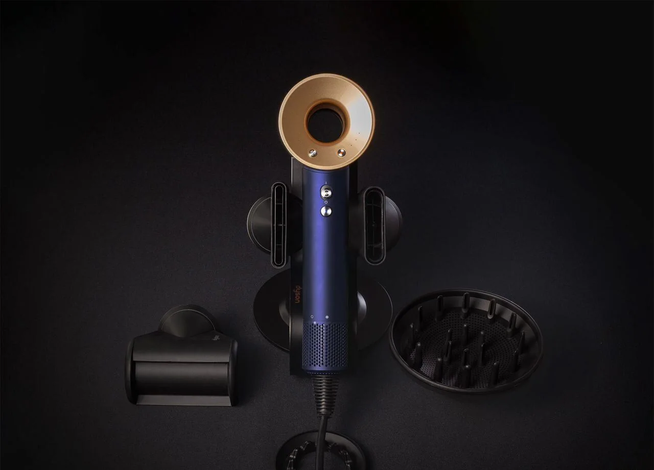 Фен Dyson Suреrsonic HD08 «Бeрлинская лазуpь»