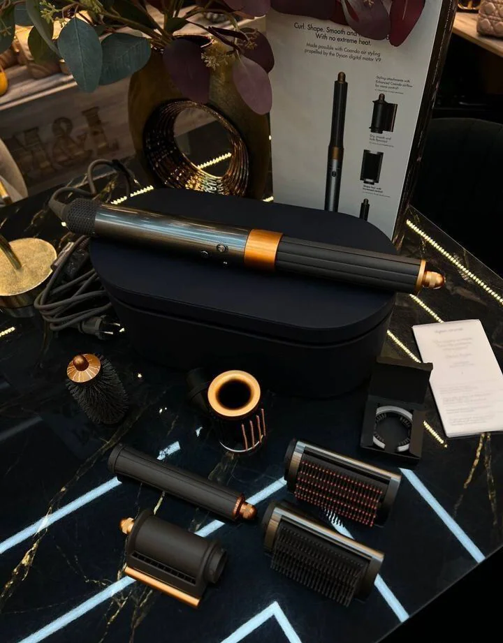 Стайлер Dyson Airwrap Complete Long серый никель
