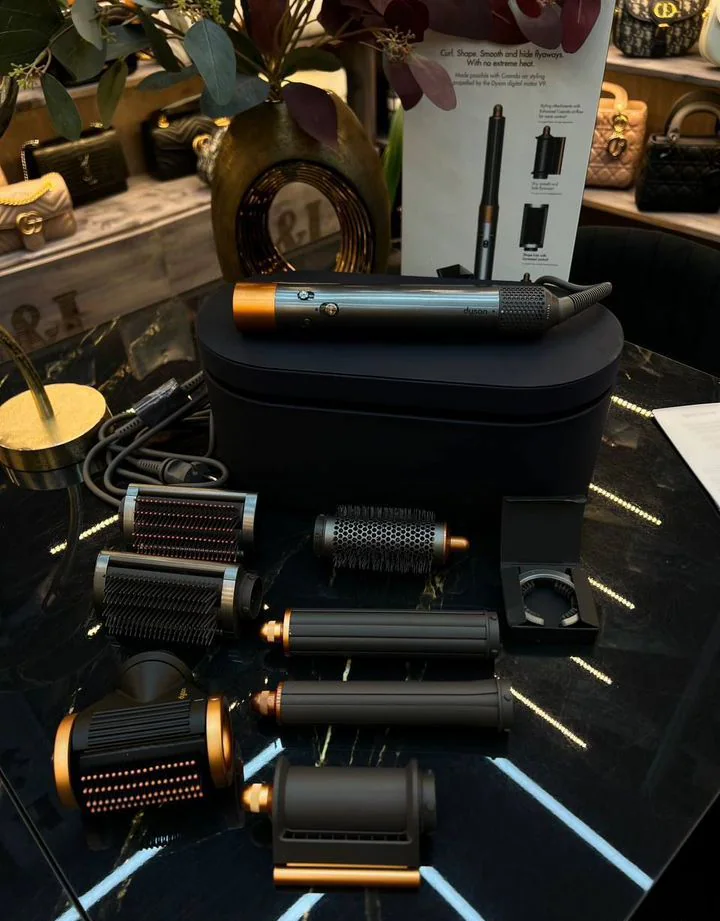 Стайлер Dyson Airwrap Complete Long серый никель