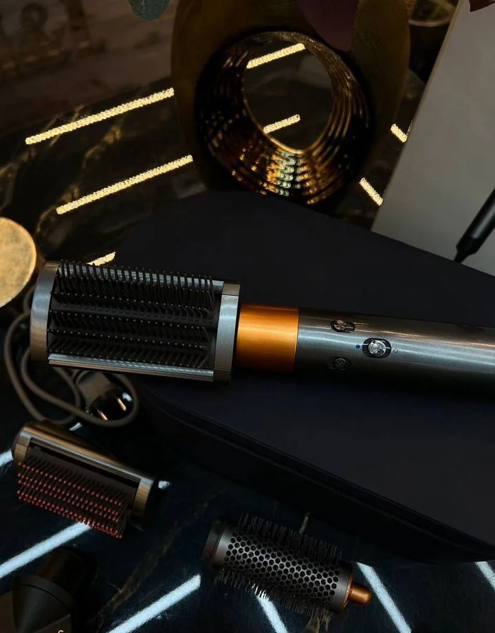 Стайлер Dyson Airwrap Complete Long серый никель