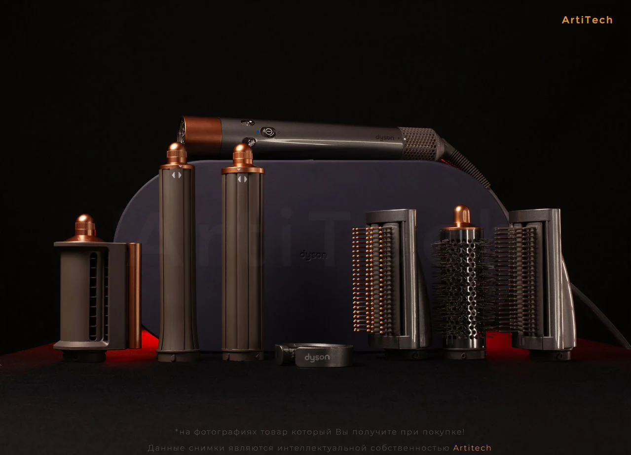 Стайлер Dyson AirWrap Long HS05 Niсkеl