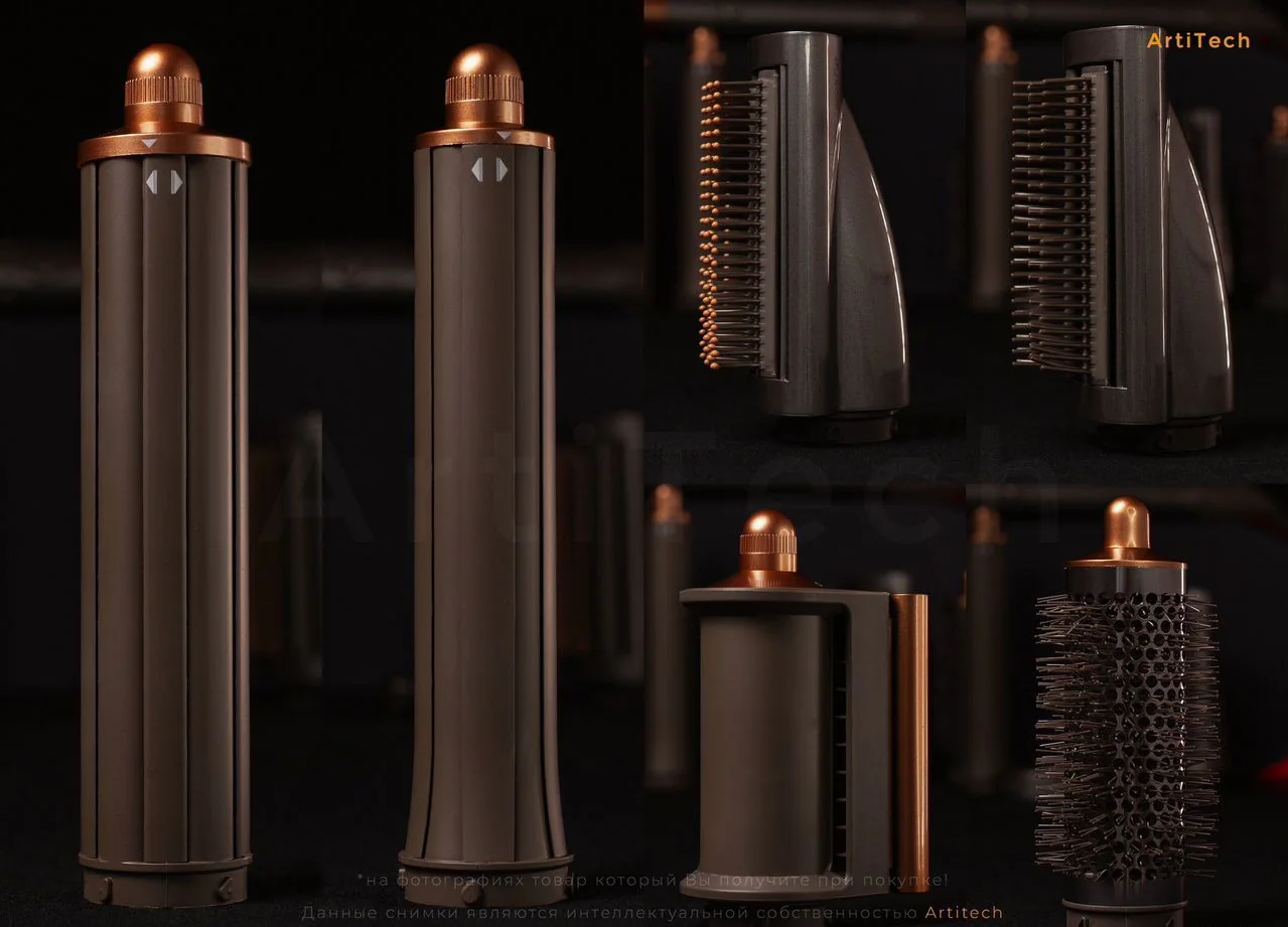 Стайлер Dyson AirWrap Long HS05 Niсkеl