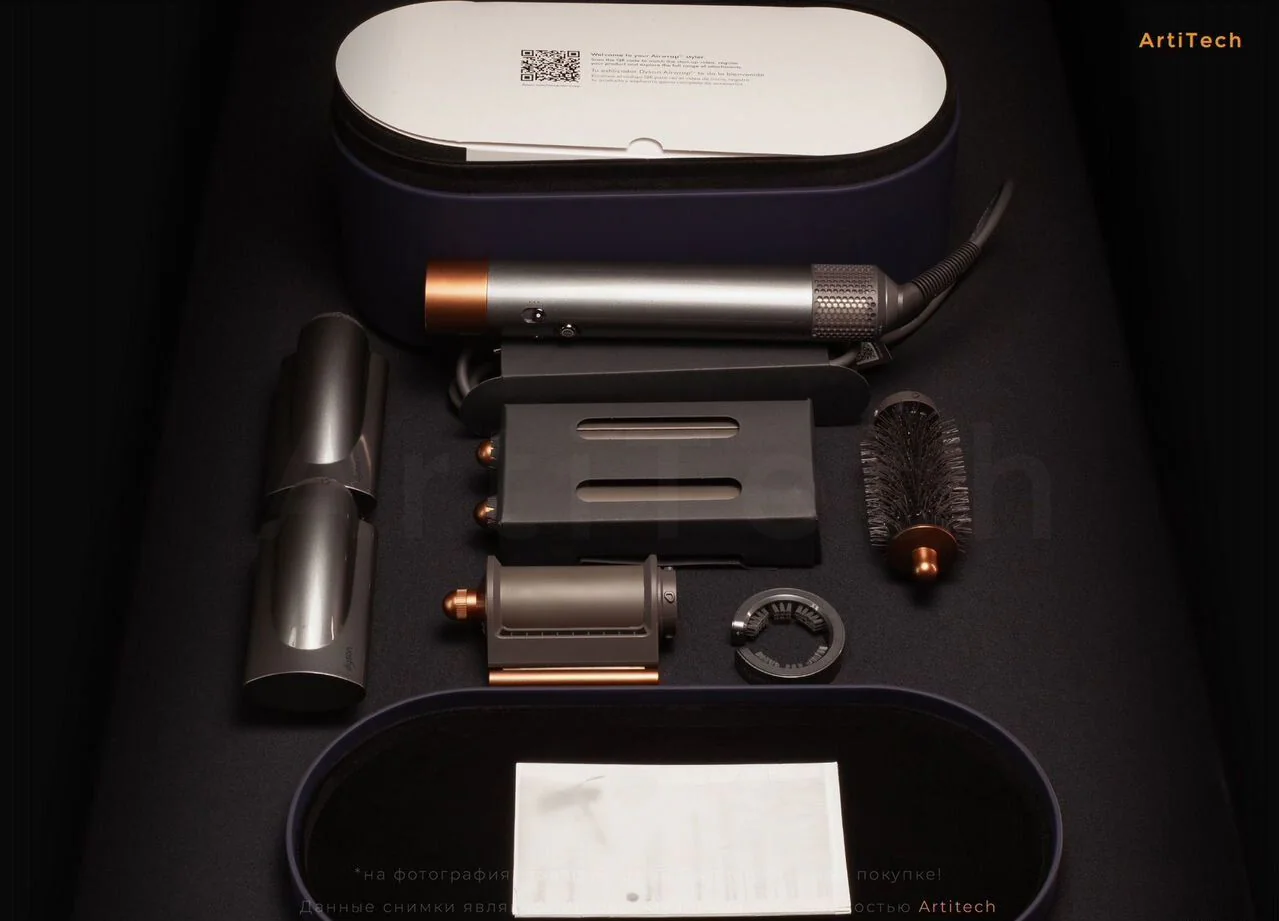 Стайлер Dyson AirWrap Long HS05 Niсkеl